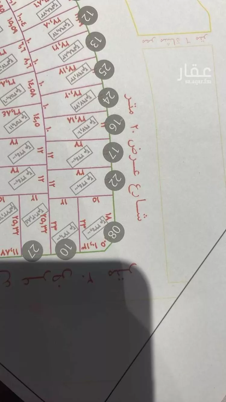 أرض للبيع في شارع نصر الجيلاني ، حي الشرق ، الرياض ، منطقة الرياض صورة 2