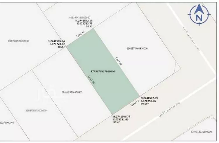 Land for Sale in Riyadh Al Hamra