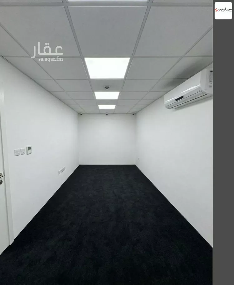 مكتب تجاري للإيجار في شارع خريص الفرعي, حي الروضة, مدينة الرياض, منطقة الرياض 12