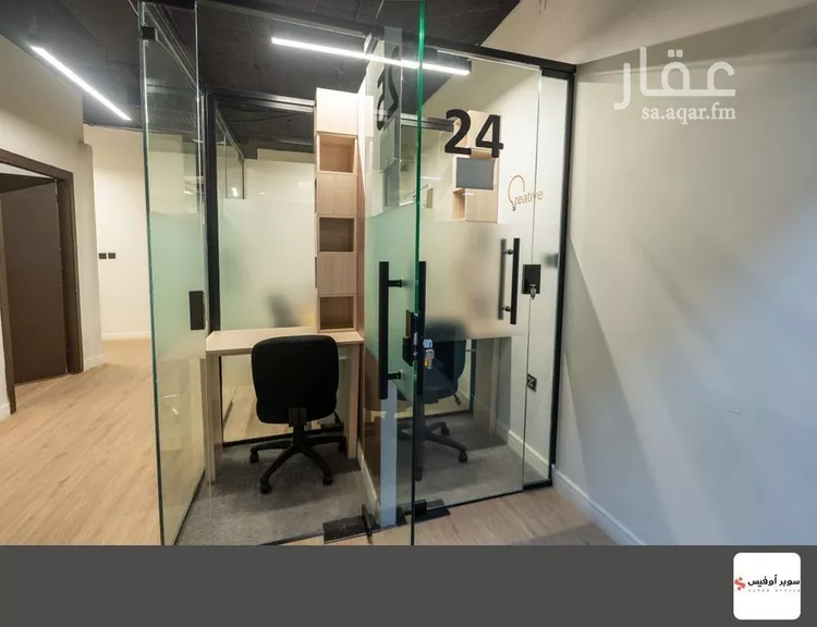 مكتب تجاري للإيجار في شارع أغادير, حي الملك عبدالعزيز, مدينة الرياض, منطقة الرياض صورة 2