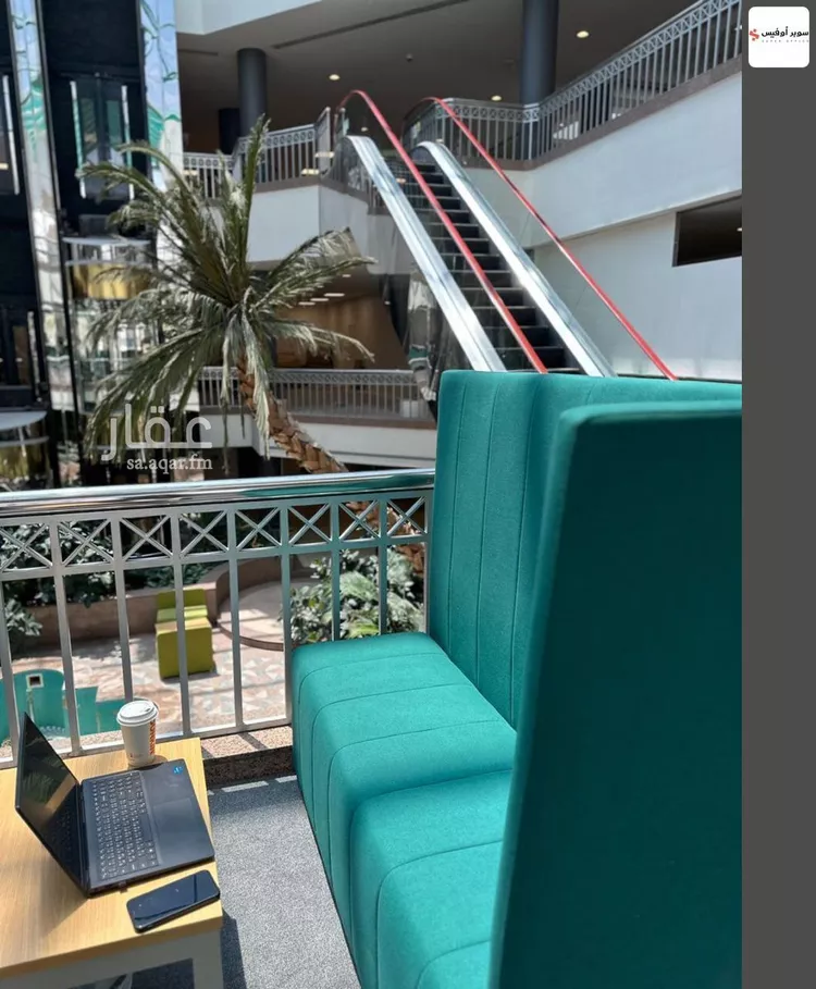 مكتب تجاري للإيجار في شارع خريص الفرعي, حي الروضة, مدينة الرياض, منطقة الرياض صورة 4