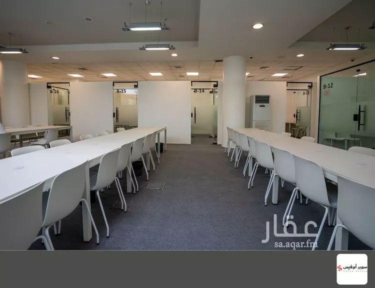 مكتب تجاري للإيجار في شارع خريص الفرعي, حي الروضة, مدينة الرياض, منطقة الرياض صورة 5