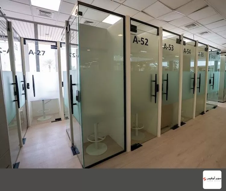 مكتب تجاري للإيجار في شارع خريص الفرعي, حي الروضة, مدينة الرياض, منطقة الرياض 6