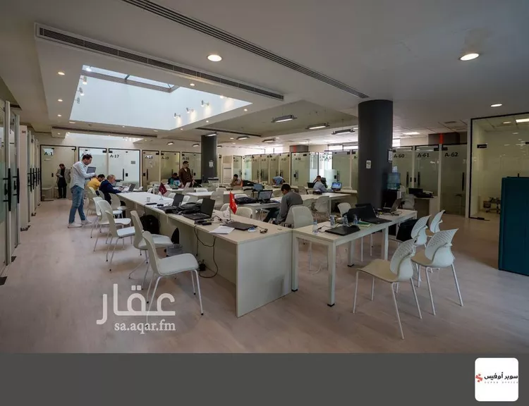 مكتب تجاري للإيجار في شارع خريص الفرعي, حي الروضة, مدينة الرياض, منطقة الرياض صورة 3