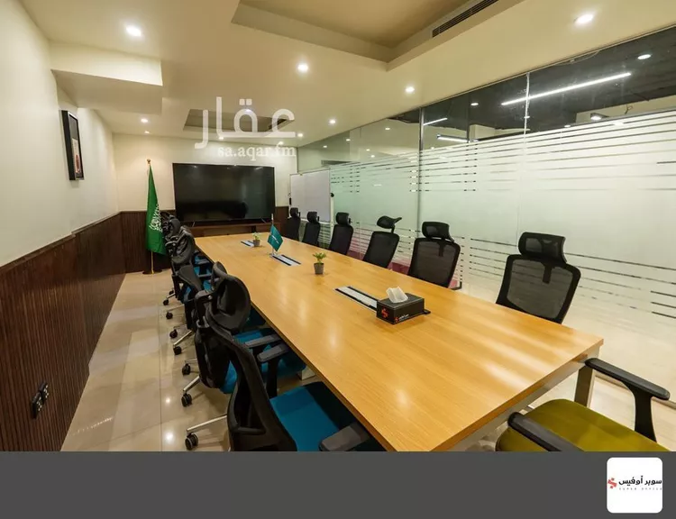 مكتب تجاري للإيجار في شارع أغادير, حي الملك عبدالعزيز, مدينة الرياض, منطقة الرياض