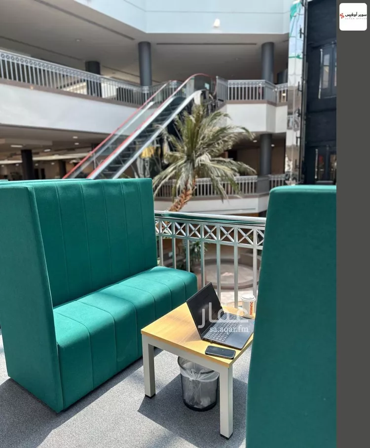 مكتب تجاري للإيجار في شارع خريص الفرعي, حي الروضة, مدينة الرياض, منطقة الرياض صورة 5