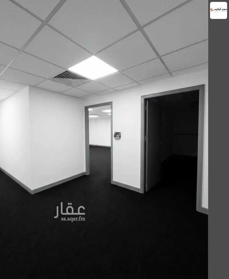 مكتب تجاري للإيجار في شارع خريص الفرعي, حي الروضة, مدينة الرياض, منطقة الرياض صورة 3