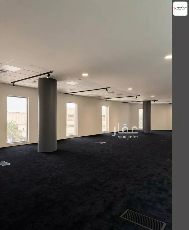 مكتب تجاري للإيجار في شارع خريص الفرعي, حي الروضة, مدينة الرياض, منطقة الرياض صورة 2