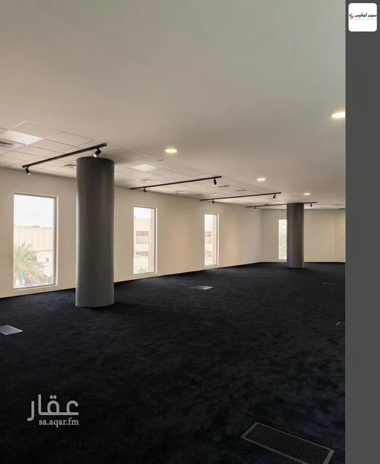 مكتب تجاري للإيجار في شارع خريص الفرعي, حي الروضة, مدينة الرياض, منطقة الرياض صورة 2
