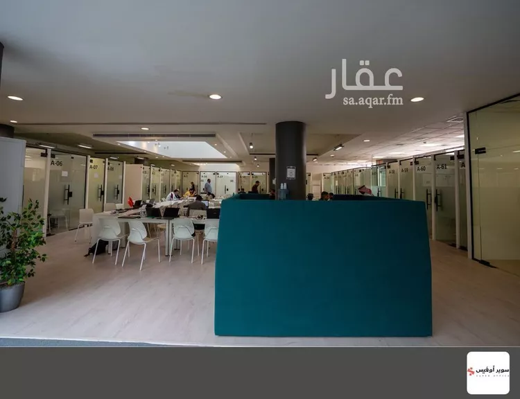 مكتب تجاري للإيجار في شارع خريص الفرعي, حي الروضة, مدينة الرياض, منطقة الرياض صورة 5