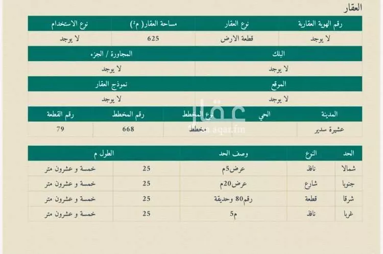 Land for Sale in Thadiq Ad Deerah Al Kadimah