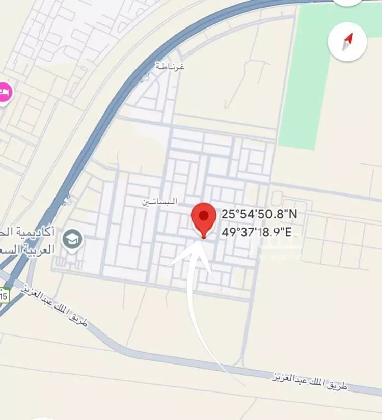 أرض للبيع في شارع 17947695, حي حي البساتين - بقيق, مدينة بقيق, المنطقة الشرقية صورة 3