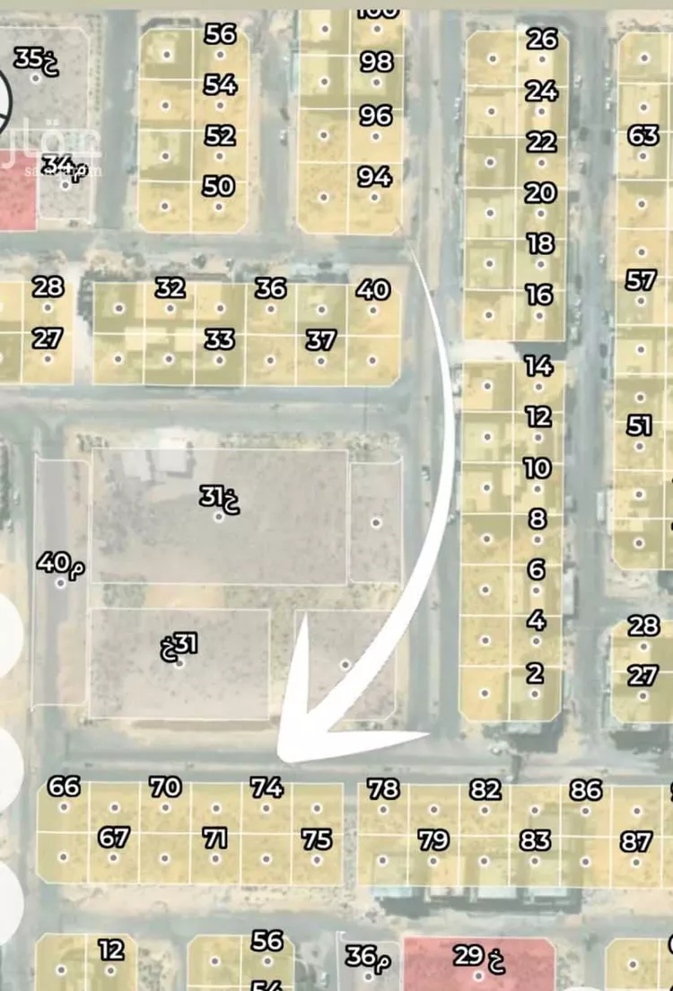 أرض للبيع في شارع 17947695, حي حي البساتين - بقيق, مدينة بقيق, المنطقة الشرقية صورة 4