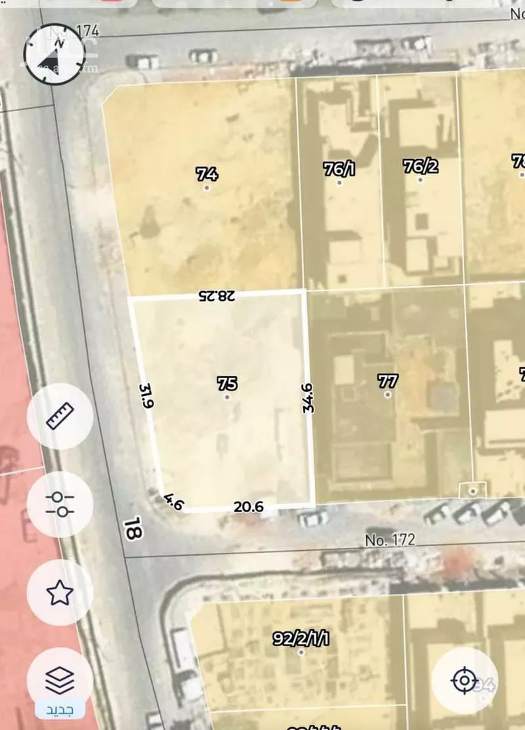 أرض للبيع في شارع عثمان الركبان, حي الملقا, مدينة الرياض, منطقة الرياض صورة 2