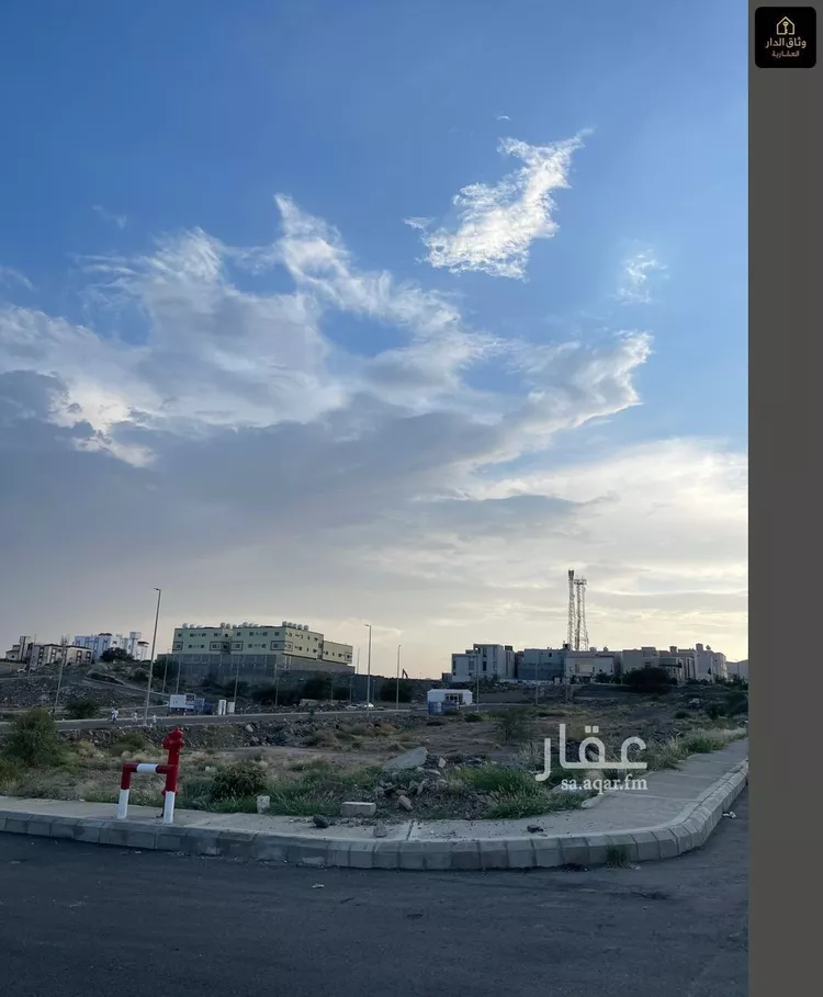 أرض للبيع في شارع نبي الله أيوب (عليه السلام), حي الحزم, مدينة الطائف, منطقة مكة المكرمة صورة 3