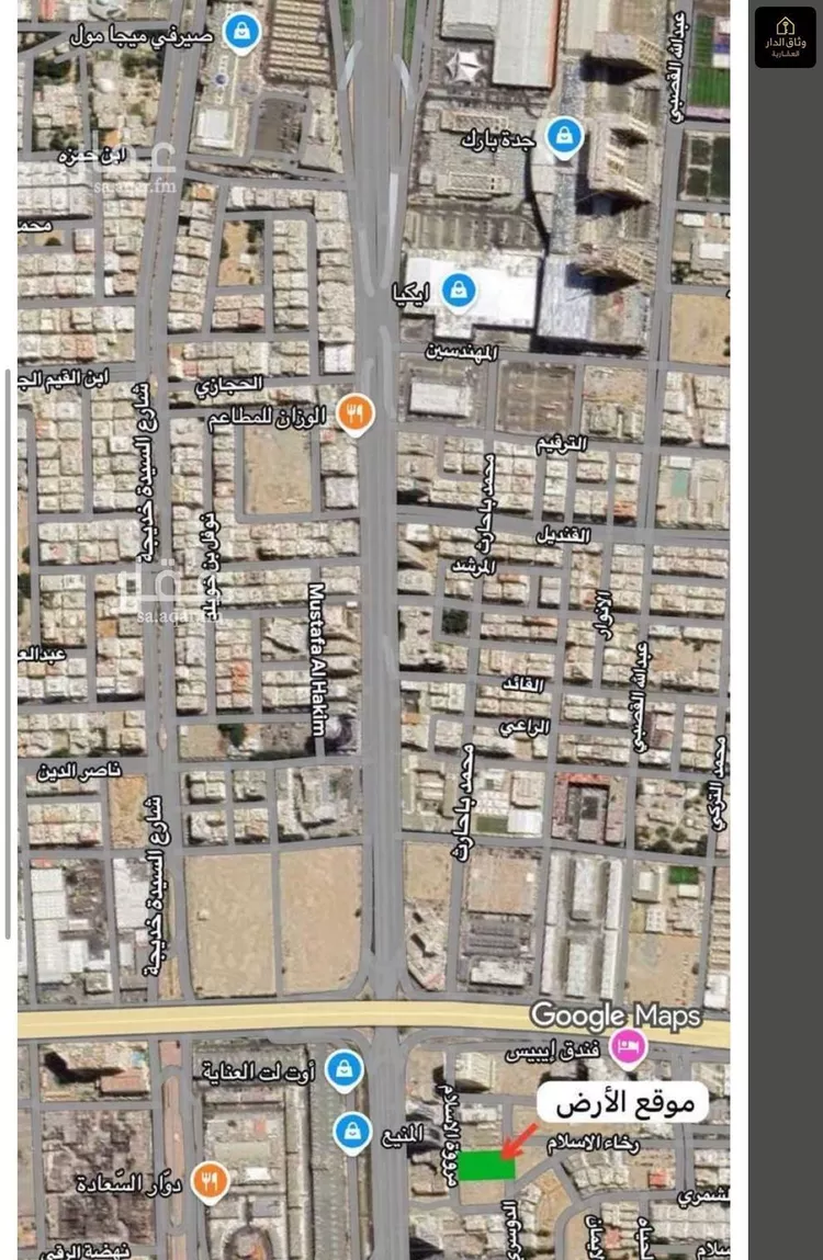 أرض للبيع في شارع مرؤه الاسلام, حي الأندلس, مدينة جدة, منطقة مكة المكرمة صورة 4
