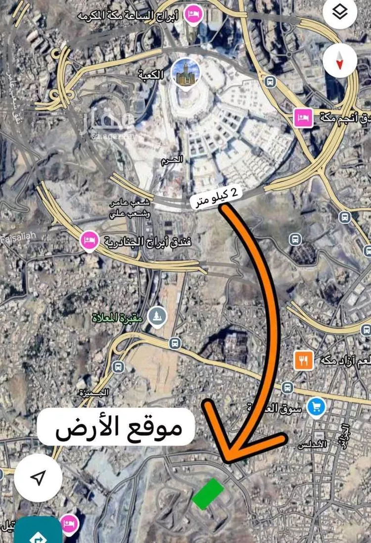 أرض للبيع في شارع سويد بن هبيره رضي الله عنه , حي الأندلس, مدينة مكه المكرمه, منطقة مكة المكرمة