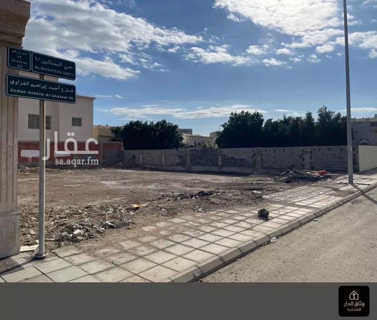 أرض للبيع في شارع احمد ابراهيم الغزاوي, حي البساتين, مدينة جدة, منطقة مكة المكرمة صورة 3