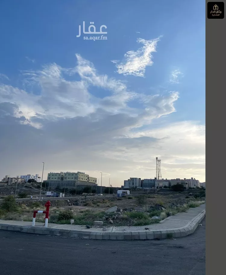 أرض للبيع في شارع نبي الله أيوب (عليه السلام), حي الحزم, مدينة الطائف, منطقة مكة المكرمة صورة 2