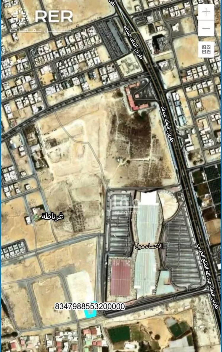 أرض للبيع في شارع فتاة ثقيف ، حي غرناطة ، الهفوف‎ ، الاحساء صورة 3