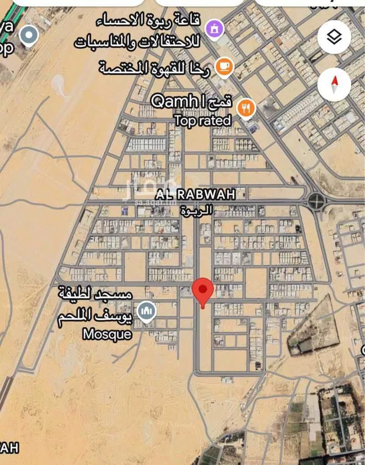 أرض للبيع في شارع الامير سعود بن نايف, حي الربوة, مدينة الاحساء, المنطقة الشرقية صورة 2