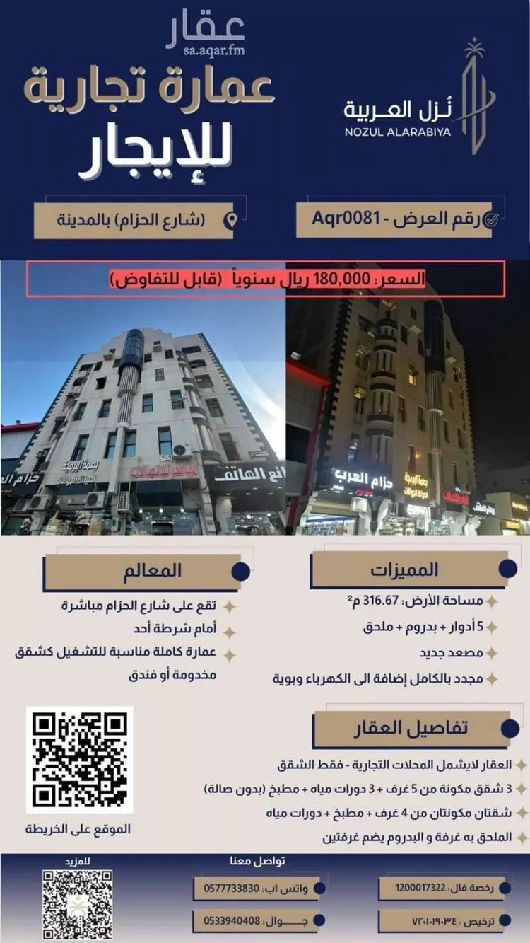 عمارة للإيجار في شارع الامير عبدالمجيد ابن عبدالعزيز, حي بنى معاوية, مدينة المدينة المنورة, منطقة المدينة المنورة صورة 4