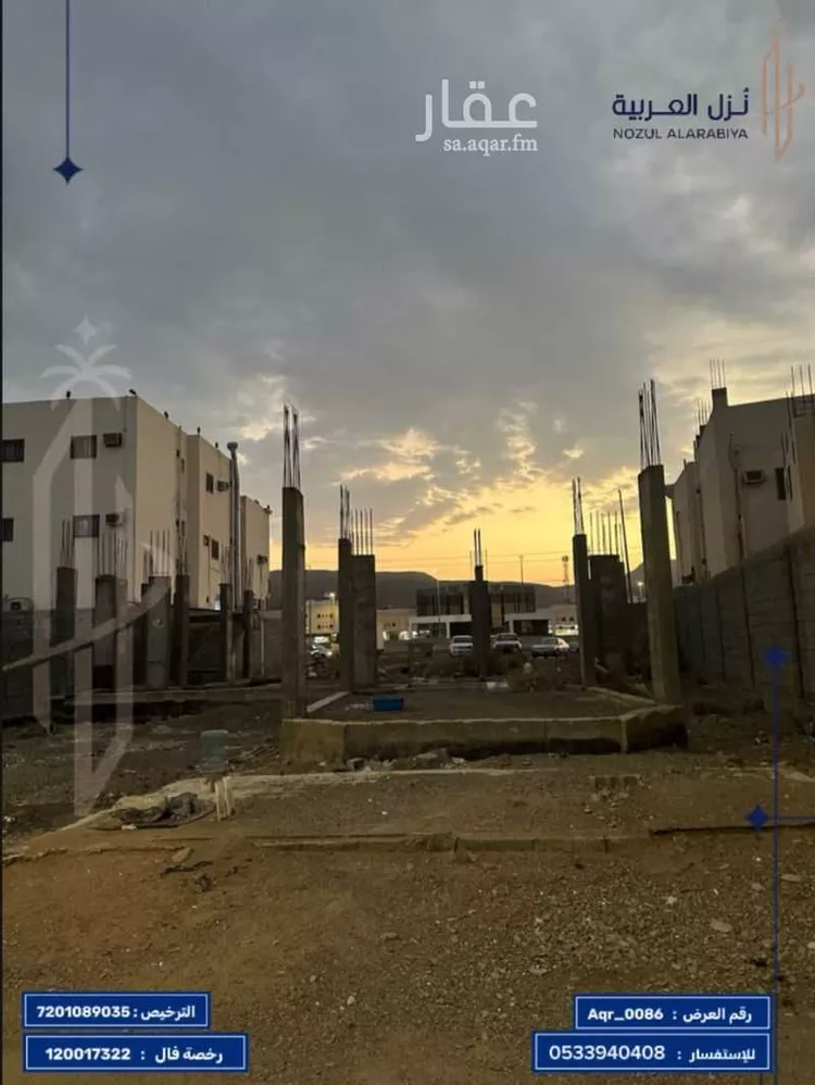 أرض للبيع في شارع عكرمة بن عبيد الخولاني, حي العزيزية, مدينة المدينة المنورة, منطقة المدينة المنورة صورة 5