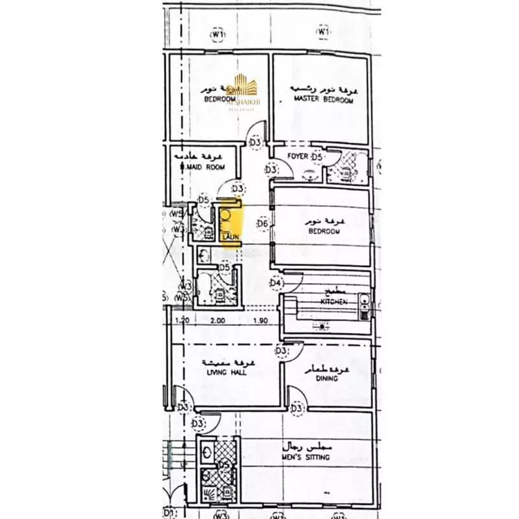 عمارة للبيع في شارع الحمراء 883, حي الحمراء, مدينة الجبيل, المنطقة الشرقية صورة 3