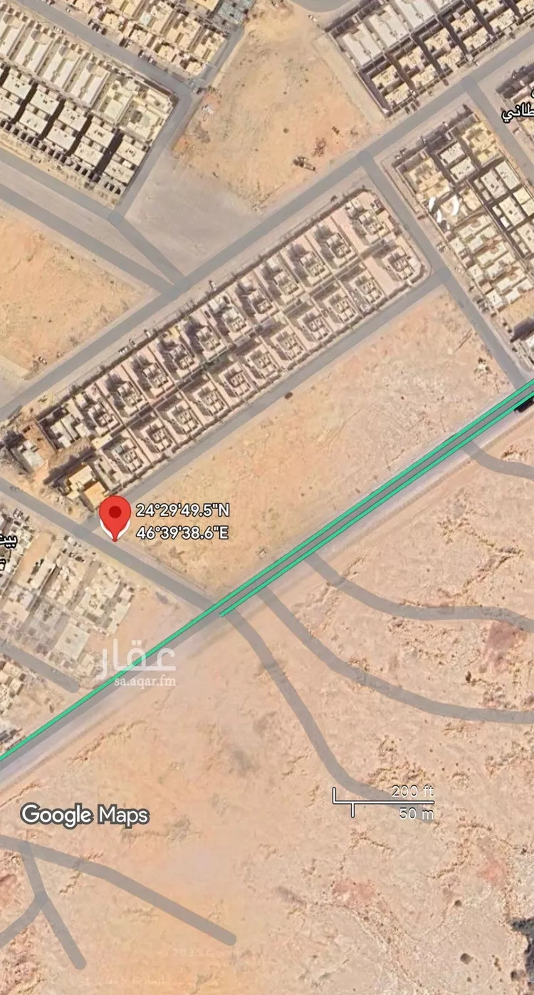 أرض للبيع في شارع رحمة الله السندي, حي عكاظ, مدينة الرياض, منطقة الرياض صورة 2