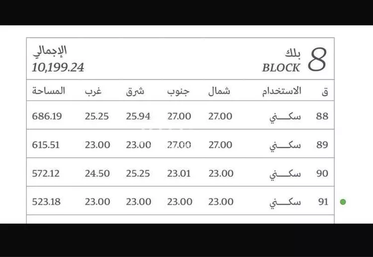 أرض للبيع في شارع البهجه, حي الشعلة, مدينة الدمام, المنطقة الشرقية صورة 2