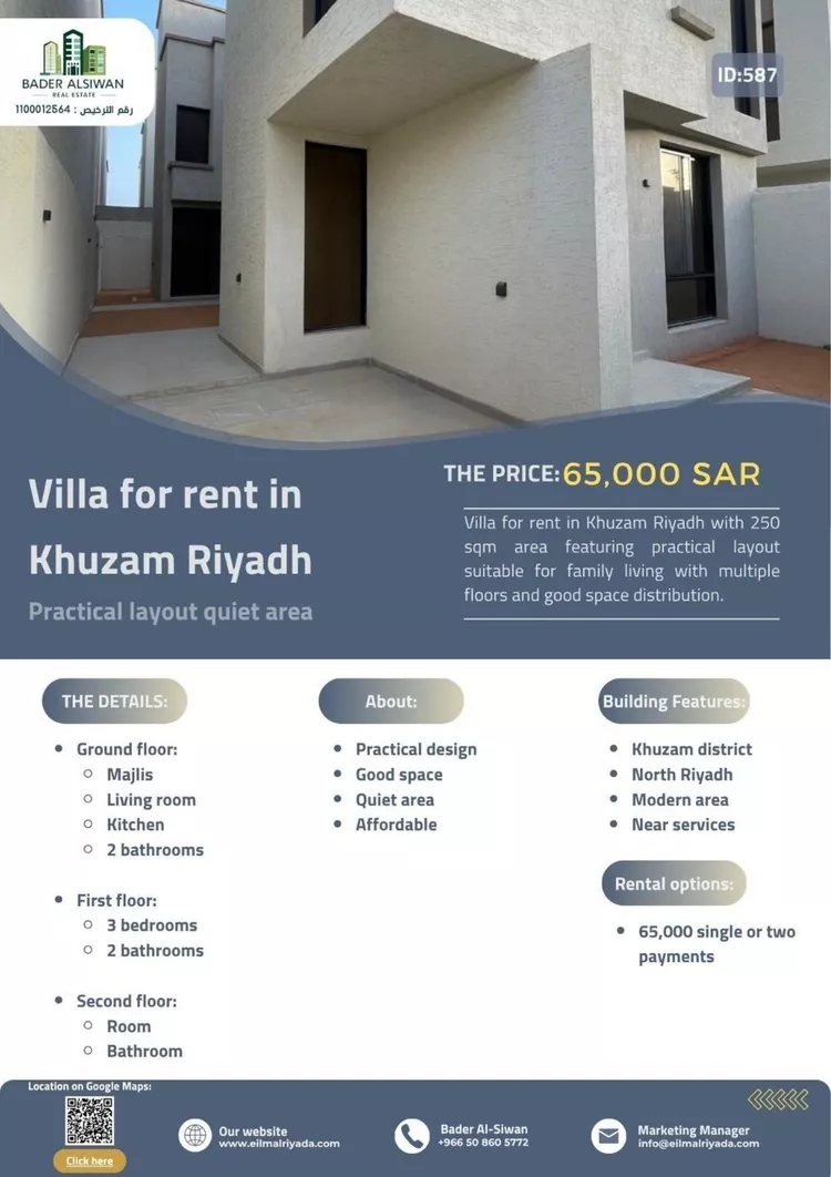 فيلا للإيجار في حي مطار الملك خالد الدولي, مدينة الرياض, منطقة الرياض