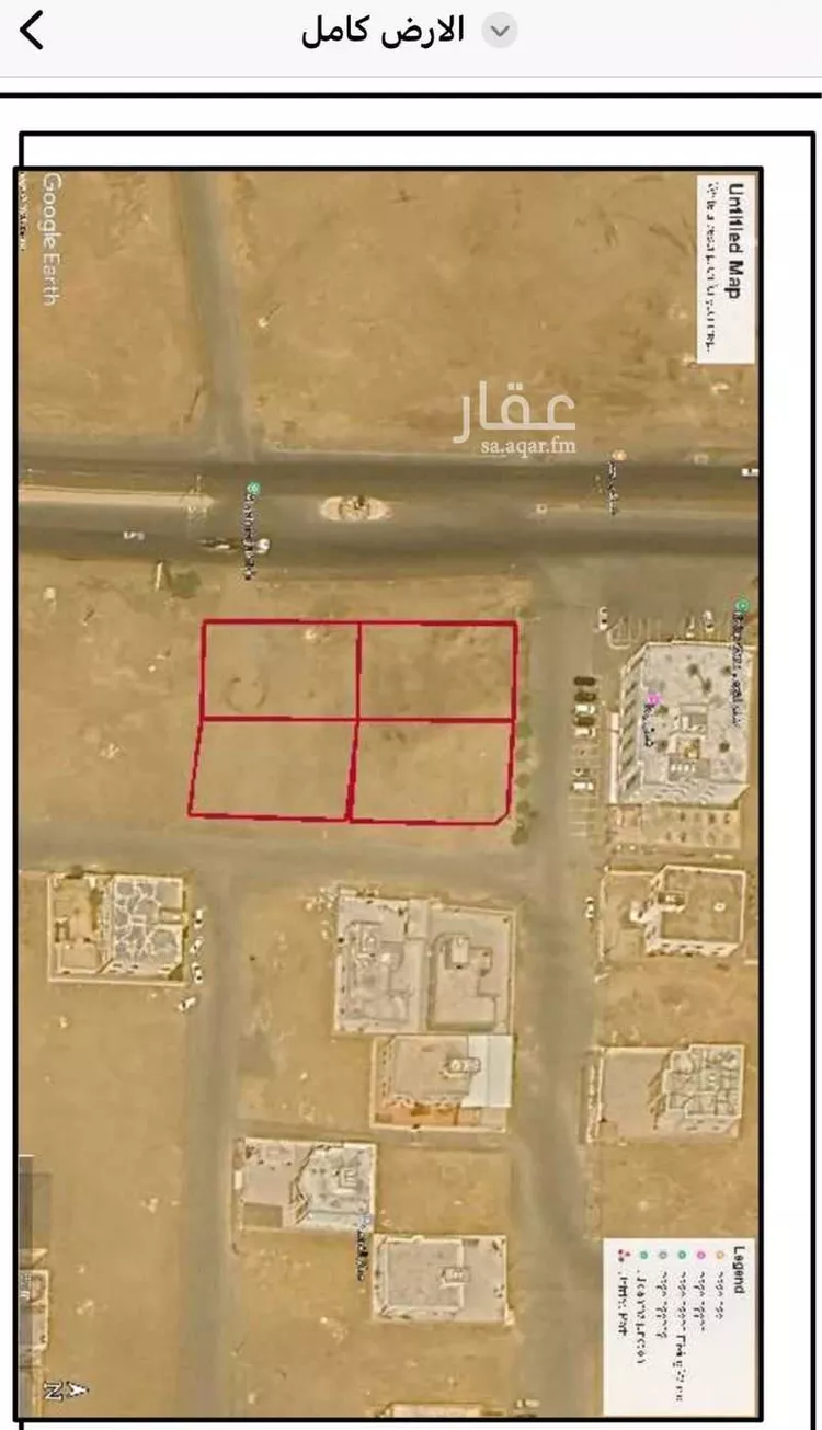 أرض للبيع في شارع طريق مكة-جازان, مدينة القحمه, منطقة عسير