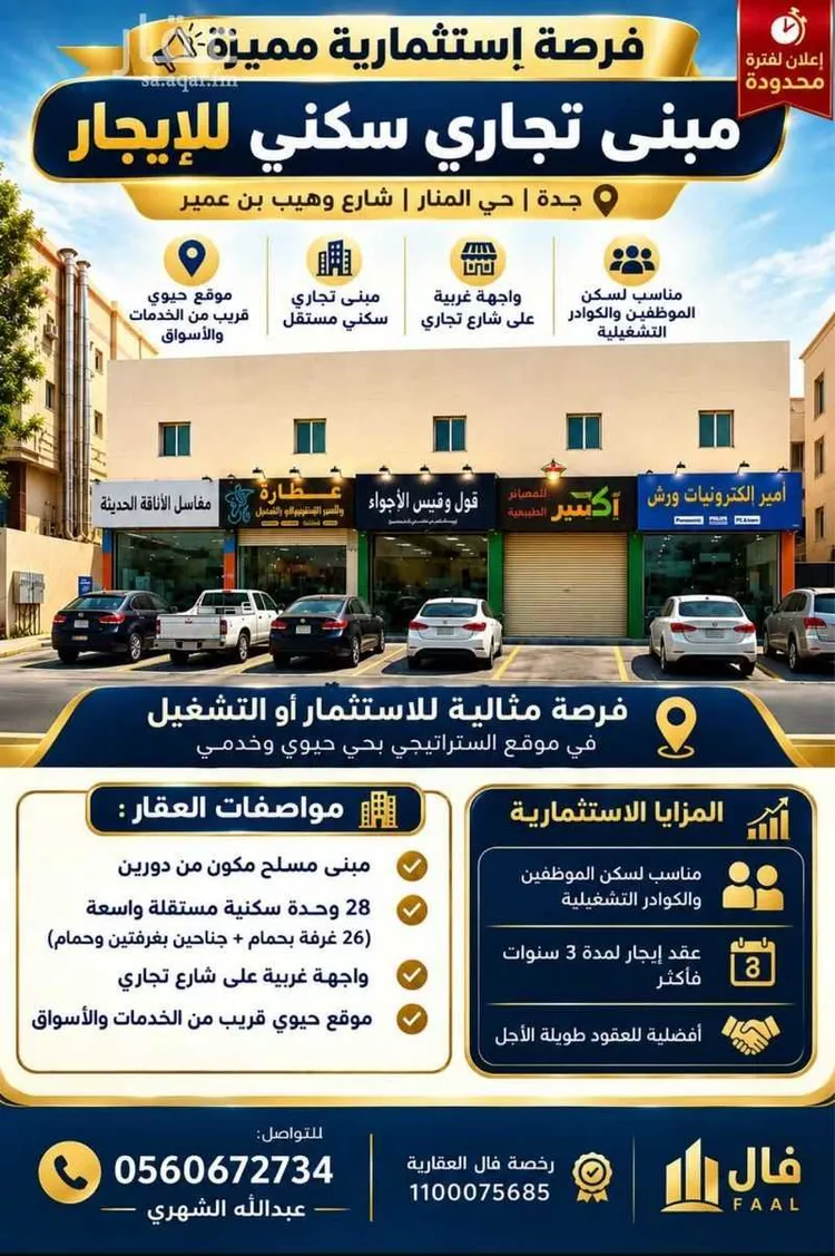Building for Rent in Jeddah Al Manar