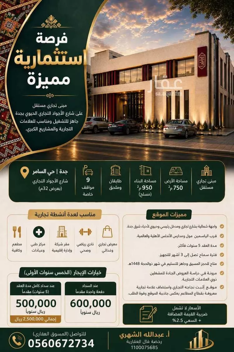 Shop for Rent in Jeddah As Samer