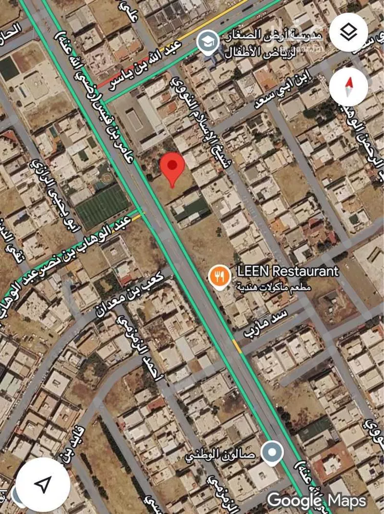 أرض للإيجار في شارع عامر ابن قيس, حي طيبة, مدينة جدة, منطقة مكة المكرمة