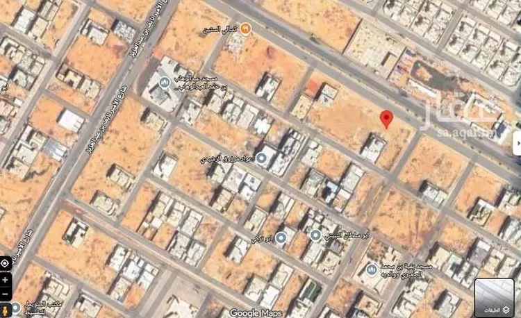 أرض للبيع في شارع عائشة ابنت ابي بكر, حي الأمير سلطان بن عبدالعزيز, مدينة المجمعة, منطقة الرياض