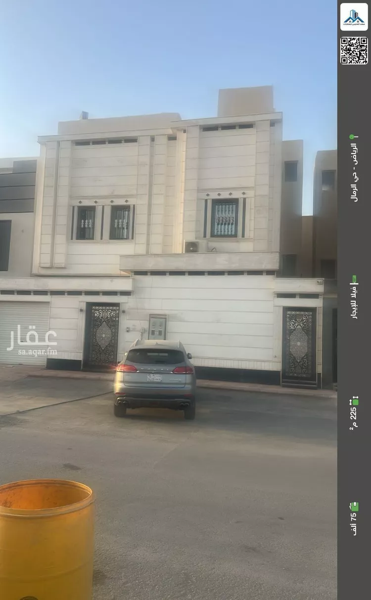 فيلا للإيجار في شارع عبدالقادر بن عبدالوارث, حي الرمال, مدينة الرياض, منطقة الرياض