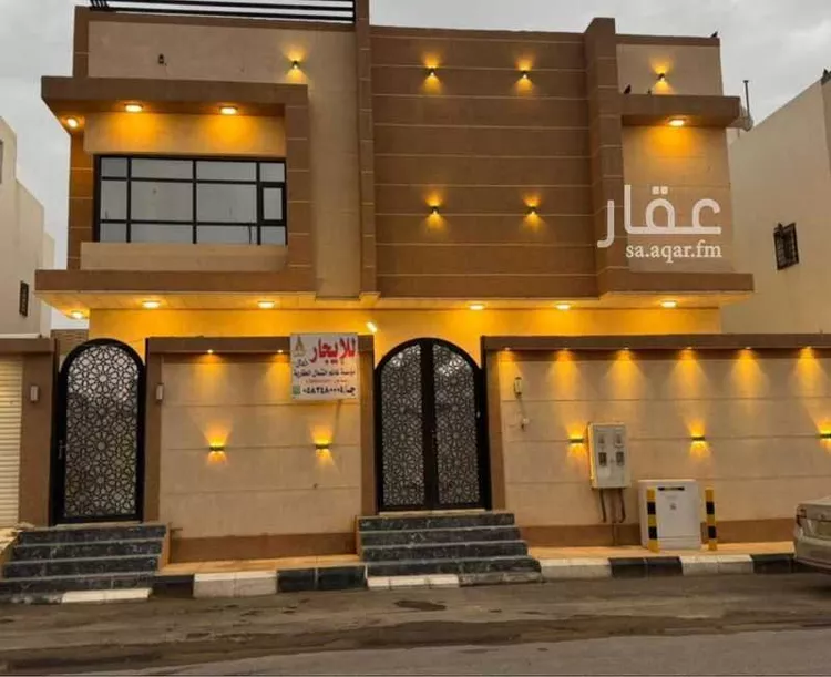 فيلا للإيجار في حي الورود ، رفحاء ، رفحاء