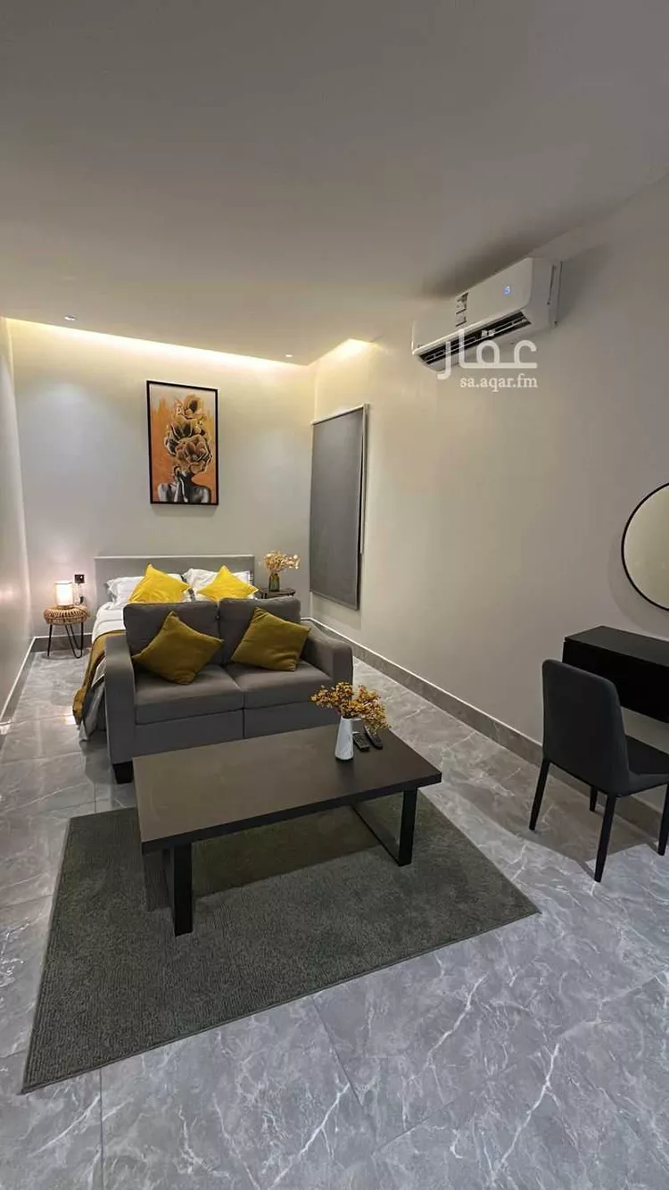 استديو مفروش للحجز في شارع سلطان بن نمر ، حي الرمال ، الرياض ، منطقة الرياض