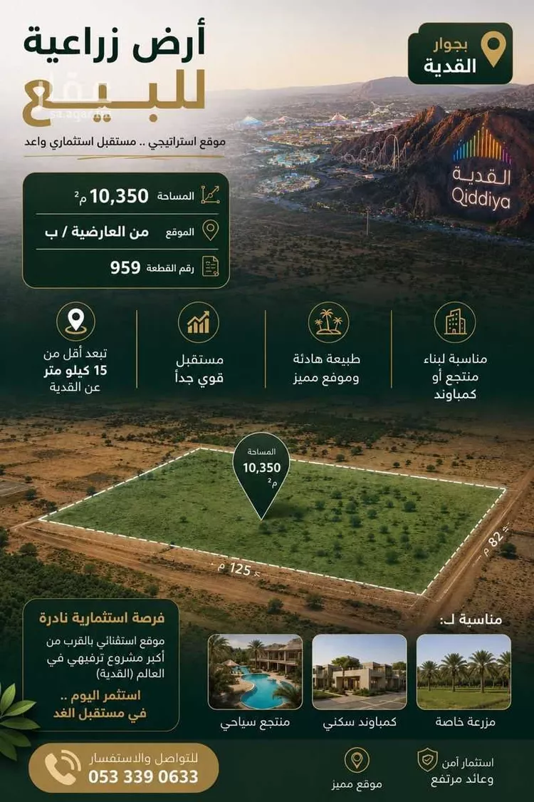 Land for Sale in Al Muzahimiyah Shukhaib صورة 2
