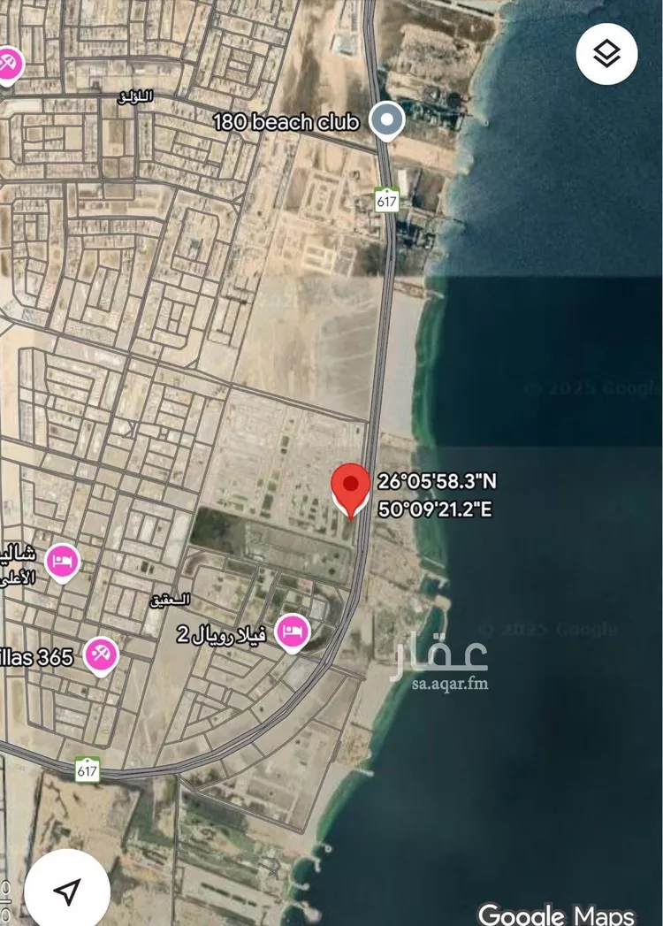 أرض للبيع في شارع الملك فهد ابن عبدالعزيز , حي العقيق, مدينة الخبر, المنطقة الشرقية صورة 2