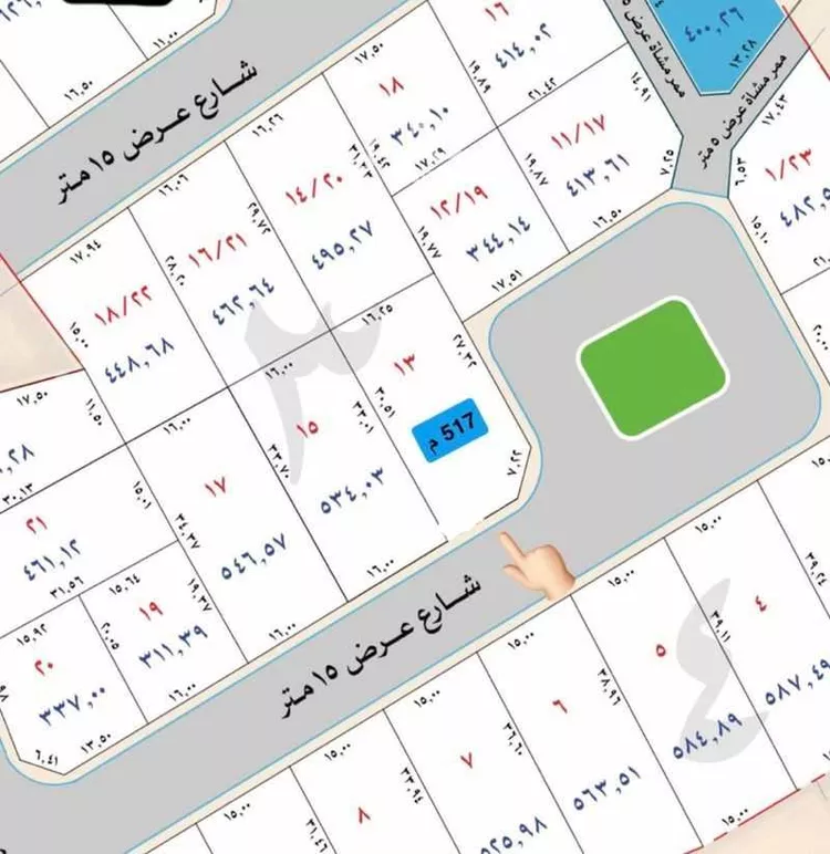 أرض للبيع في شارع 23070397, حي الرمال, مدينة عنيزة, منطقة القصيم