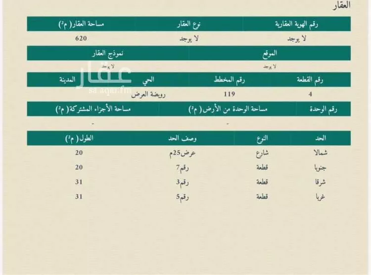 Land for Sale in Al Quwaiiyah Al Darieb صورة 2