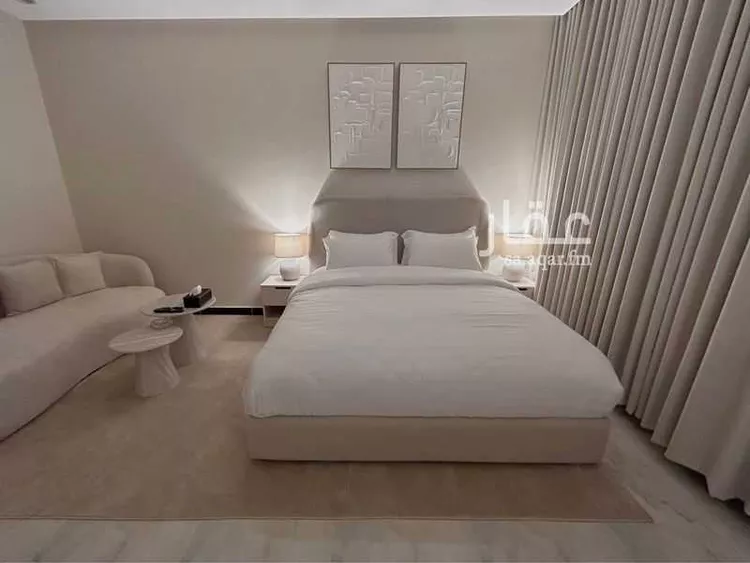 استديو مفروش للحجز في شارع ابراهيم بن نغميش ، حي العقيق ، الرياض ، منطقة الرياض