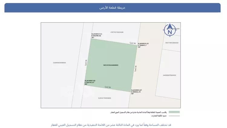 أرض للبيع في حي اليسر, مدينة جدة, منطقة مكة المكرمة 2