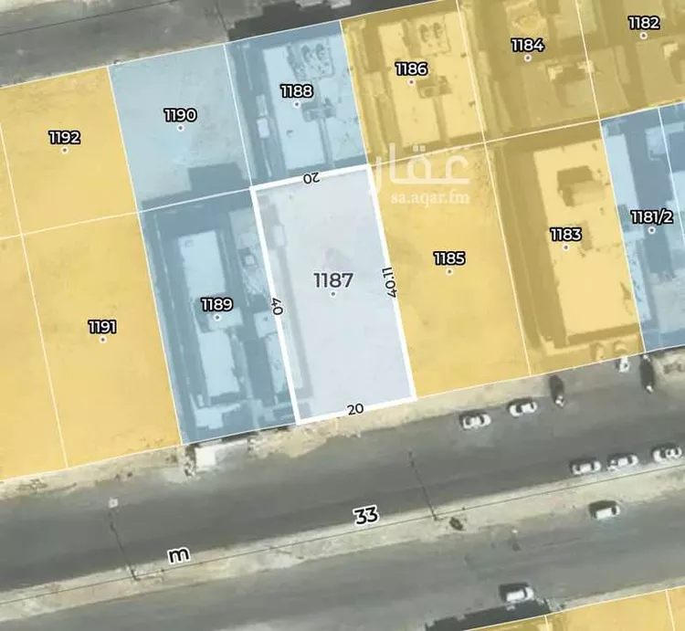 أرض للبيع في شارع حرب السلمي, حي أحد1, مدينة الاحساء, المنطقة الشرقية صورة 2