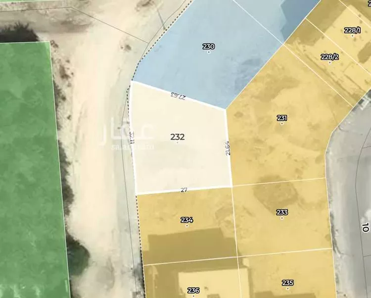 أرض للبيع في شارع محمود بن ابي حامد, حي صويدرة, مدينة الاحساء, المنطقة الشرقية صورة 2