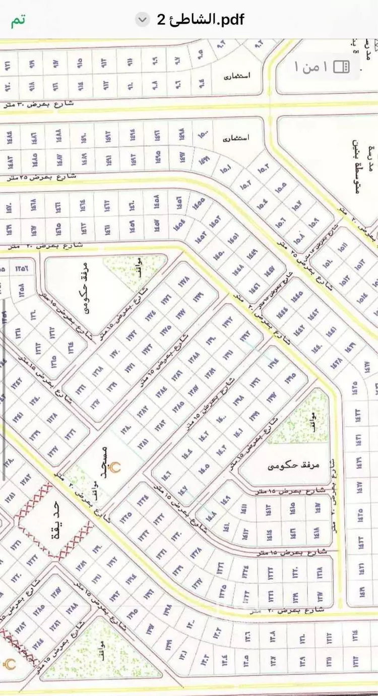 أرض للبيع في حي الشاطئ 3, مدينة القنفذة, منطقة مكة المكرمة