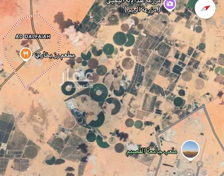 أرض للبيع في حي الضلفعه, مدينة الضلفعه, منطقة القصيم صورة 2