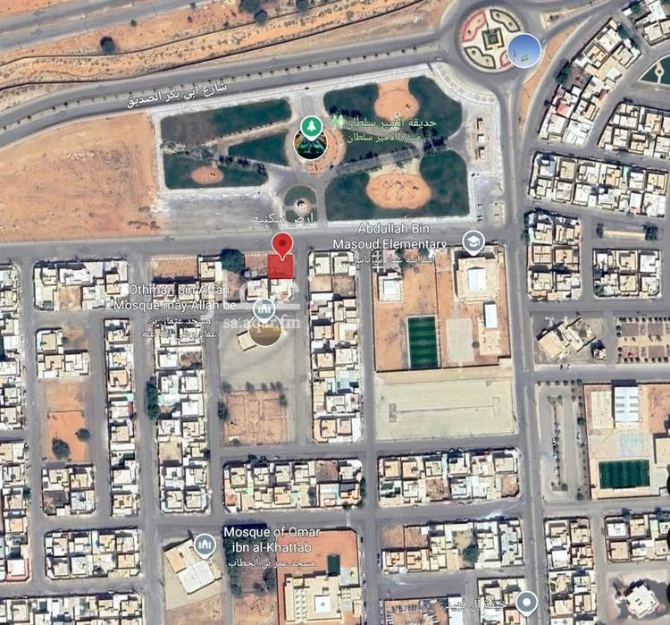 أرض للبيع في شارع عبدالله بن مسعود, حي الخالدية, مدينة مرات, منطقة الرياض